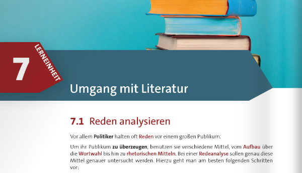 Bild von einem Kapitel des kostenlosen Online-Deutschbuches B2 von iQ Lingua