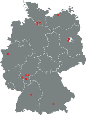 Unsere iQ Sprachschulen in Deutschland