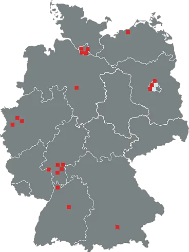 Unsere iQ Sprachschulen in Deutschland