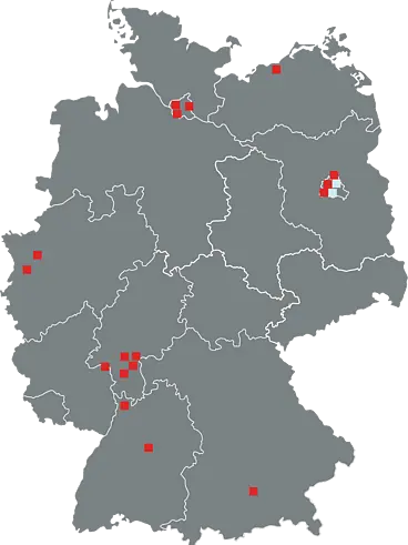Unsere iQ Sprachschulen in Deutschland